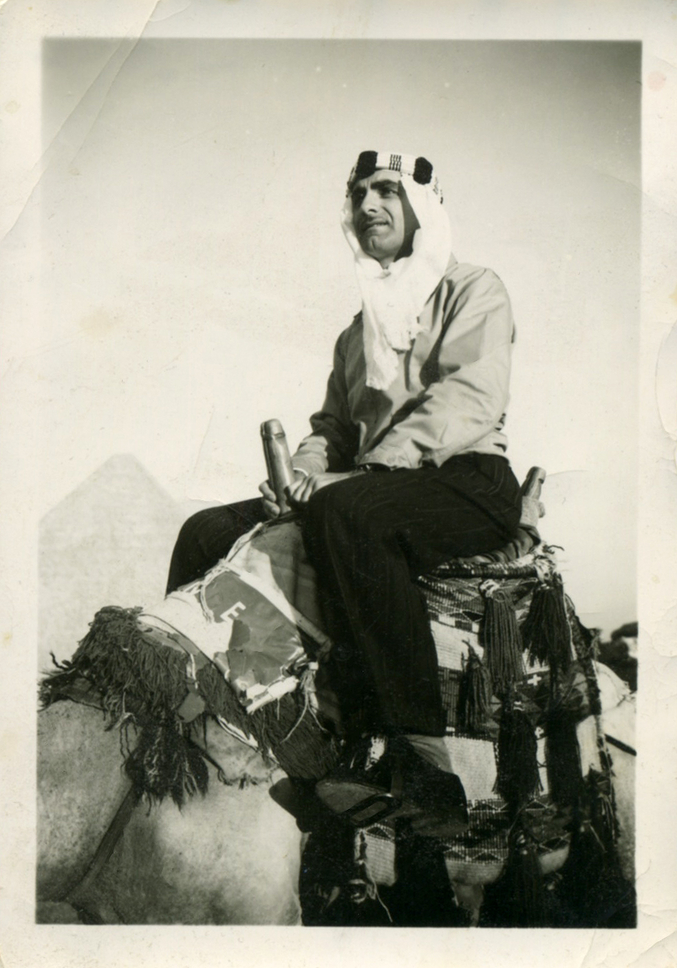 Arthur Kilgour in Egypt, circa 1955.