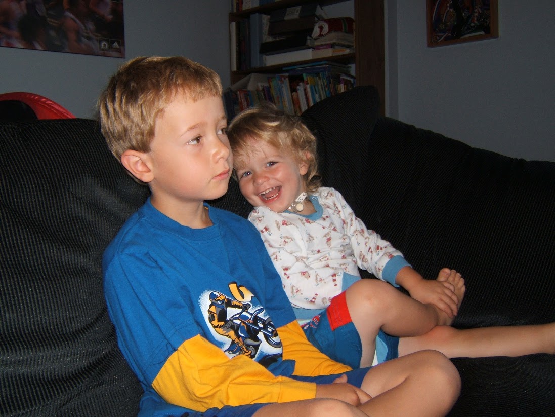 Payton and Kyle, September 2005